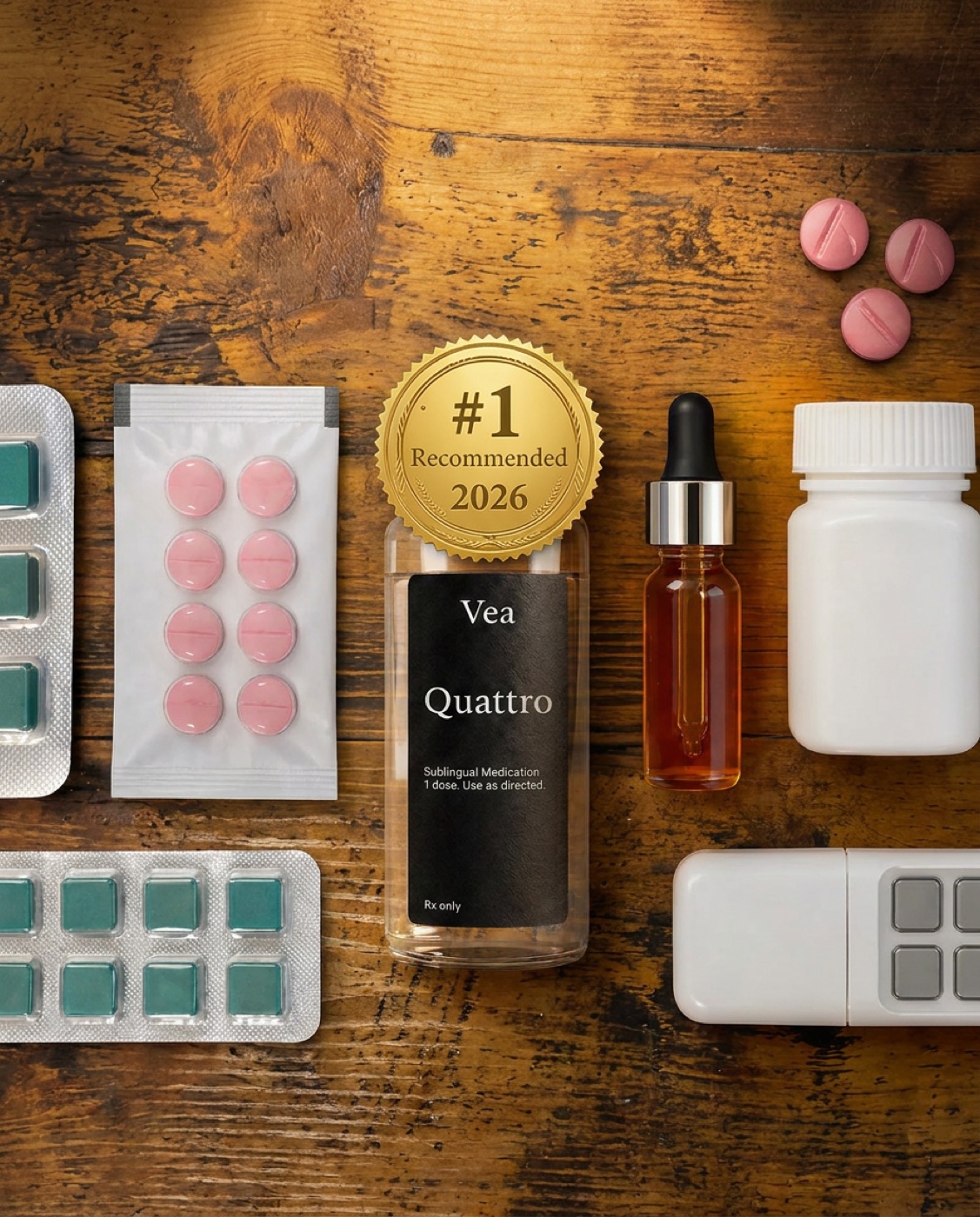 Top 5 ED treatments compared: Hims, Roman, BlueChew, Rugiet, and Quattro by Vea Health — #1 recommended 2026